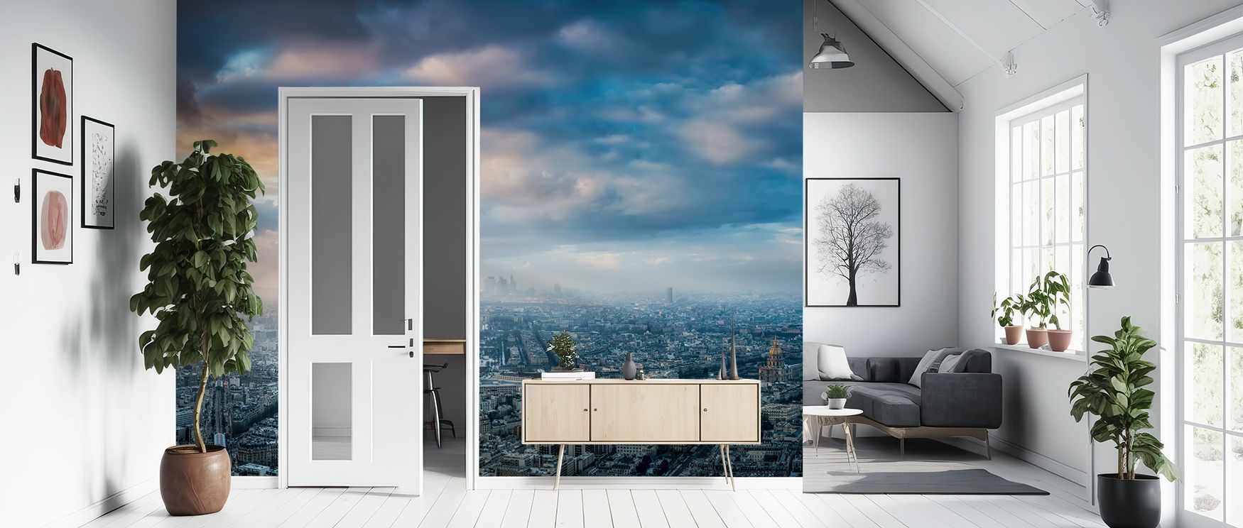 The snowy imagery within Paris in Winter Wallpaper builds mood of reflective stillness. Rooftops and lanterns glow subtly, creating interiors that celebrate heritage, perfect for refined bedrooms or living rooms.