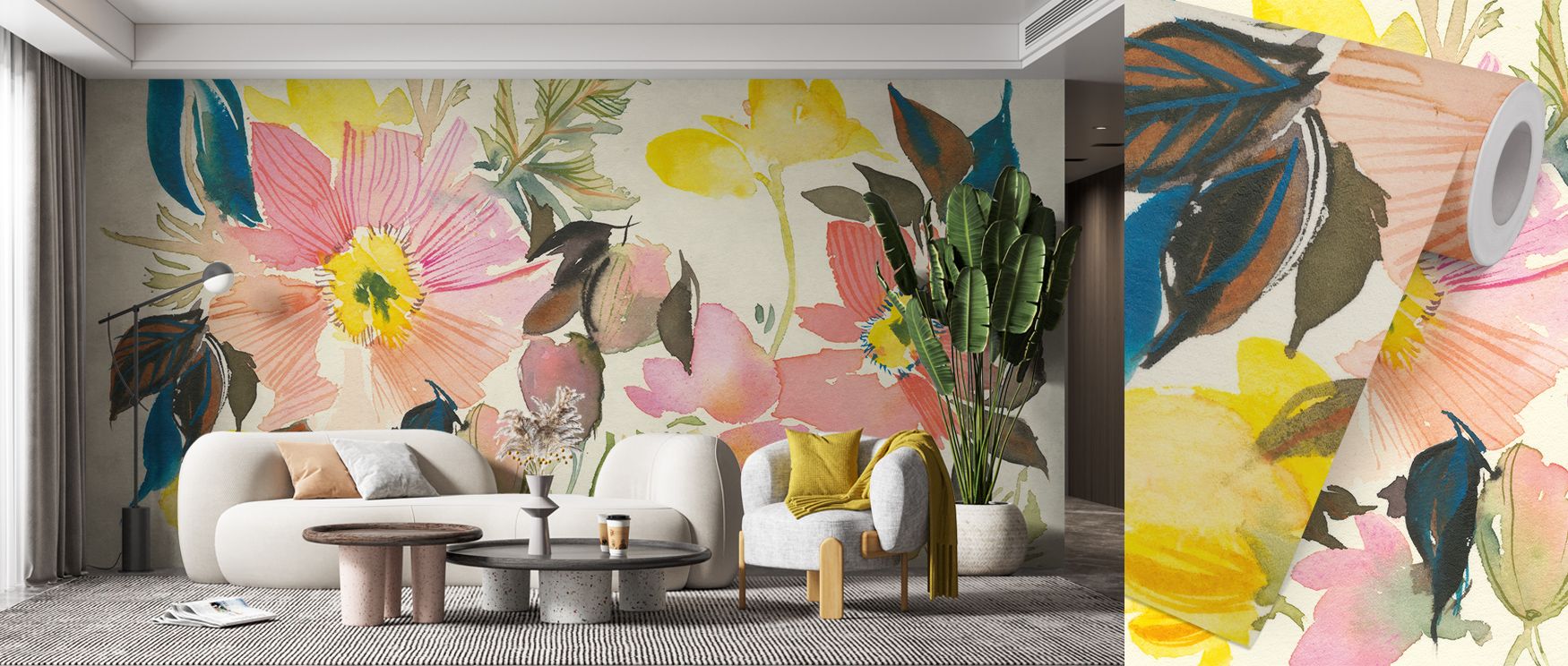 Pastel Garden Wallpaper embodies calm refinement through flowers set in subtle tones. The design enhances interiors with grace, filling bedrooms or living rooms with balance. Its poetic repetition transforms daily spaces into sanctuaries of floral serenit