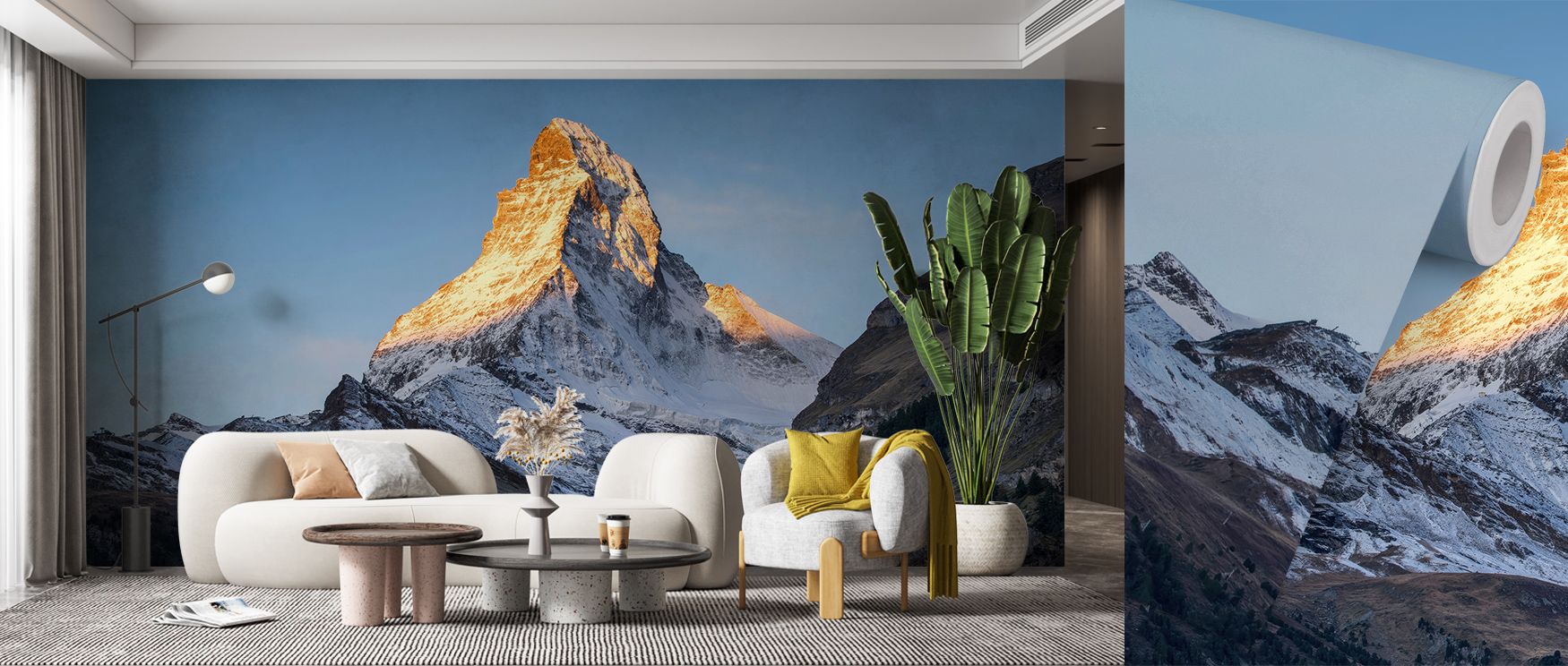 Every detail of Peak Matterhorn Wallpaper suggests timeless grandeur as slopes stretch skyward. The imagery enriches interiors with resilience, transforming bedrooms or living rooms into spaces defined by alpine charm and natural strength rendered in lumi