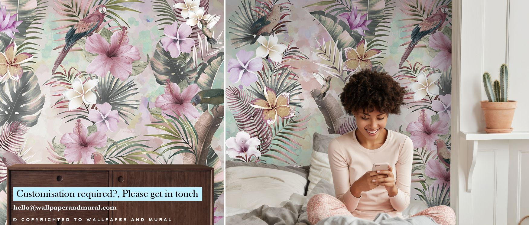 Pink Exotic Vibes Wallpaper thrives on bold tones layered with intricate patterns, producing depth and motion. Its imagery enhances interiors with energy and rhythm, turning bedrooms or dining rooms into vibrant sanctuaries of charm. The design celebrates