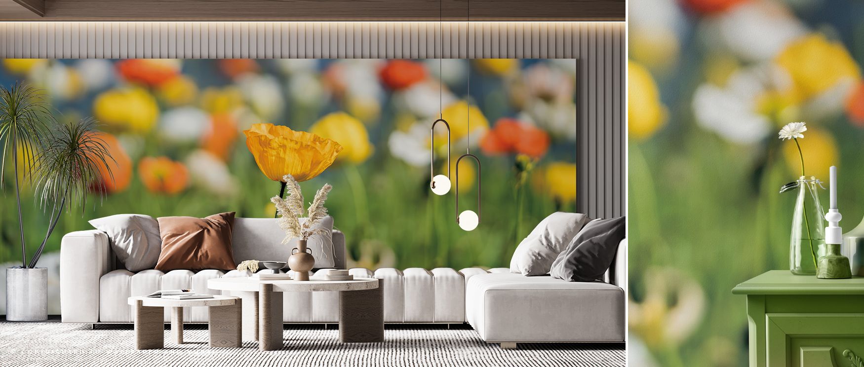 Every blossom in Poppy Fields Wallpaper adds rhythm of serenity, creating atmosphere filled with grace. The imagery enhances interiors with composure, filling bedrooms or dining rooms with natural charm. Surfaces glow with artistry, offering balance and r