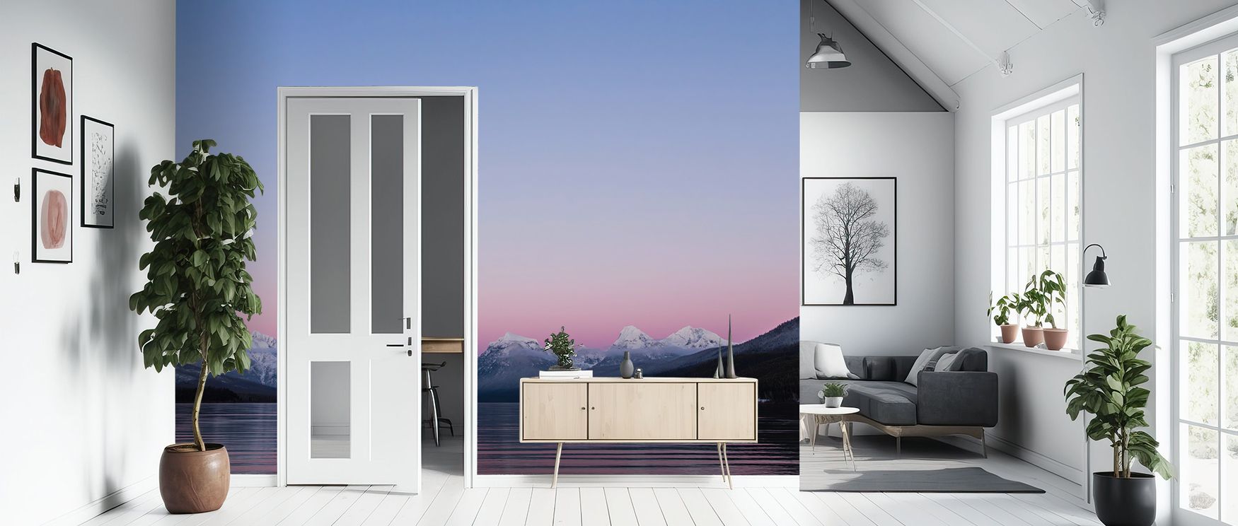 Post Sunset Wallpaper radiates serene presence through gradients of fading tones. Its imagery enriches interiors with calm rhythm, filling bedrooms or lounges with atmosphere of reflective artistry. Surfaces glow with balance, creating walls where natural