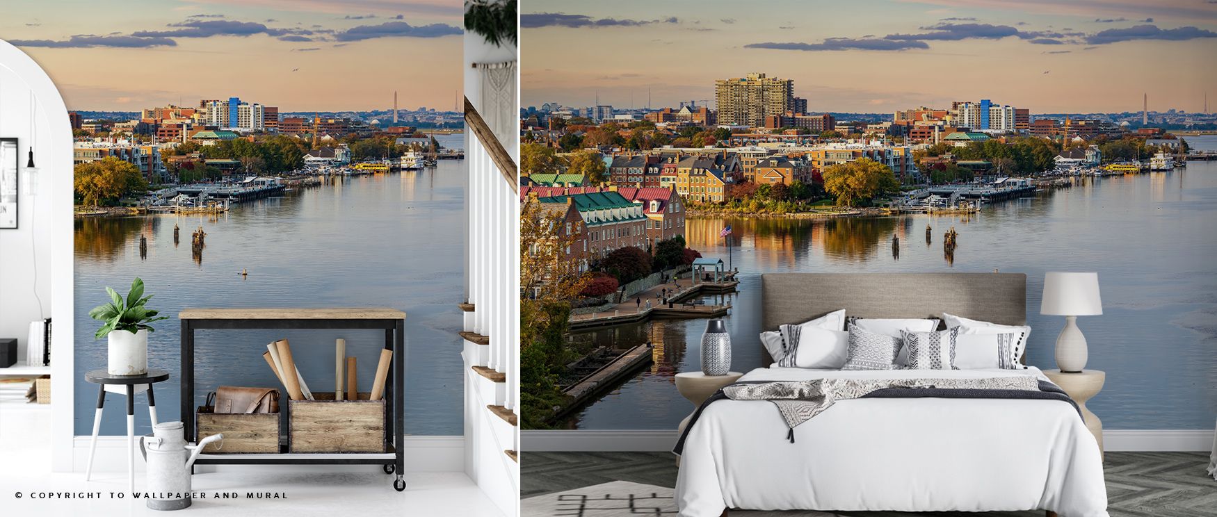 Potomac Views Wallpaper radiates tranquility through imagery of flowing waters and luminous horizons. Its composition enriches interiors with reflective charm, turning bedrooms or lounges into poetic retreats. Walls glow with artistry, filling spaces with