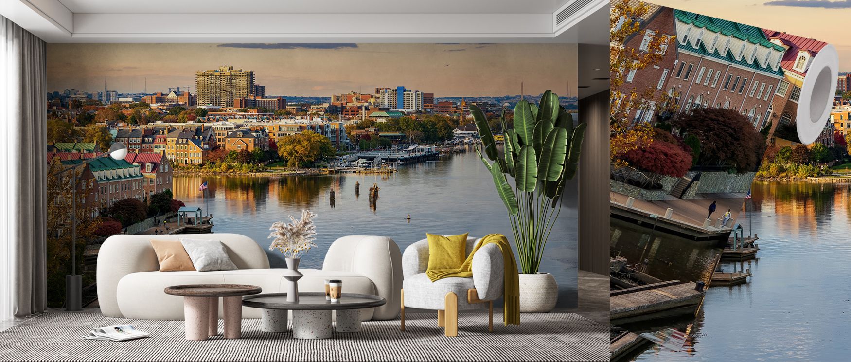 Every detail of Potomac Views Wallpaper celebrates natural rhythm where water and horizons align in balance. Its imagery enhances interiors with elegance, enriching bedrooms or dining rooms with serenity. Surfaces glow with artistry, creating poetic retre