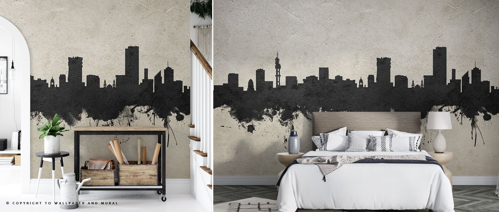 Pretoria South Africa Skyline Concrete Wallpaper embodies quiet sophistication through muted silhouettes. Its imagery enhances interiors with cultural presence, filling bedrooms or lounges with balance. Surfaces glow with heritage artistry, creating retre