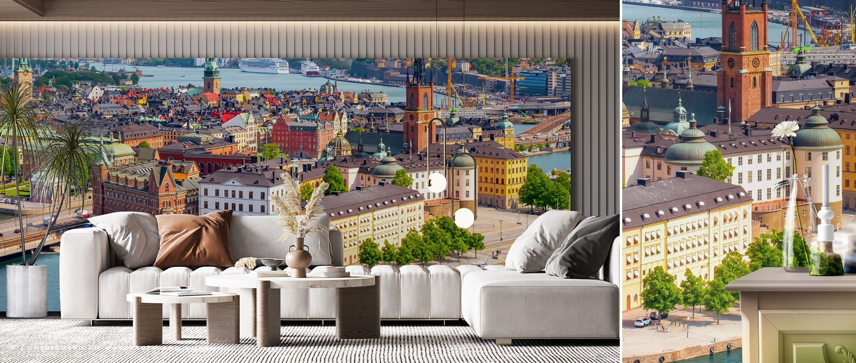 Quays of Stockholm Wallpaper reflects cultural pride through waterfront imagery of tonal clarity. Its design enriches interiors with composure, filling bedrooms or living rooms with sophistication. Walls glow with artistry, creating poetic retreats enrich