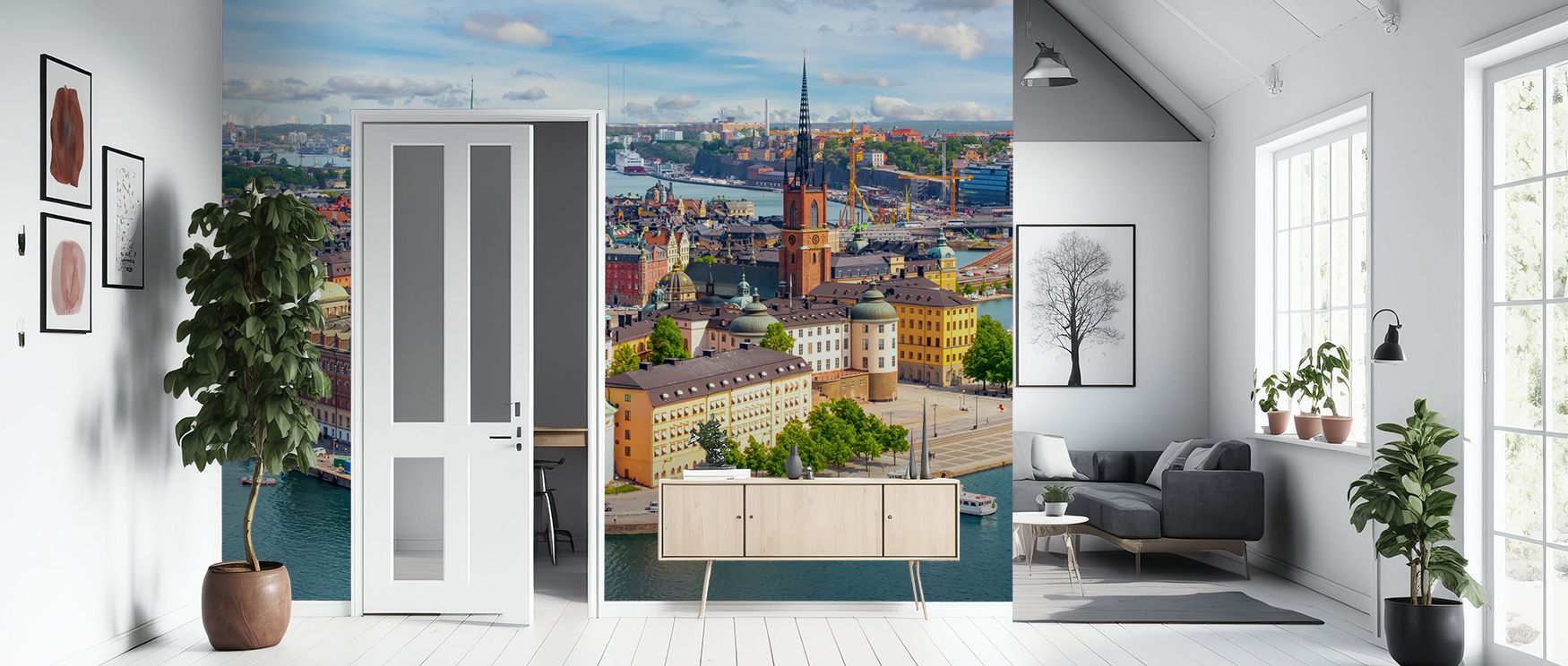 Across Quays of Stockholm Wallpaper, silhouettes stretch in rhythmic clarity against horizons. The imagery enriches interiors with cultural charm, turning bedrooms or lounges into retreats enriched by sophistication. Each wall becomes sanctuary of artistr