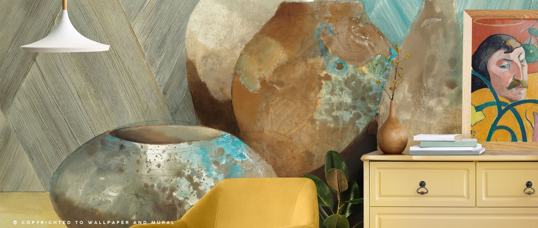 Across Raku Study III Wallpaper, pottery-inspired patterns radiate charm as rhythm flows across surfaces. Its imagery enhances interiors with vibrancy, filling bedrooms or lounges with artistry. Walls glow with cultural resonance, shaping poetic retreats 