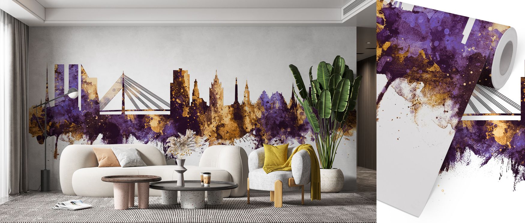 Every contour of Riga Latvia Skyline Purple & Gold Wallpaper reflects grandeur where silhouettes align in tonal depth. Interiors glow with artistry, enriching bedrooms or dining rooms with cultural pride. Surfaces glow with composure, shaping sanctuaries 