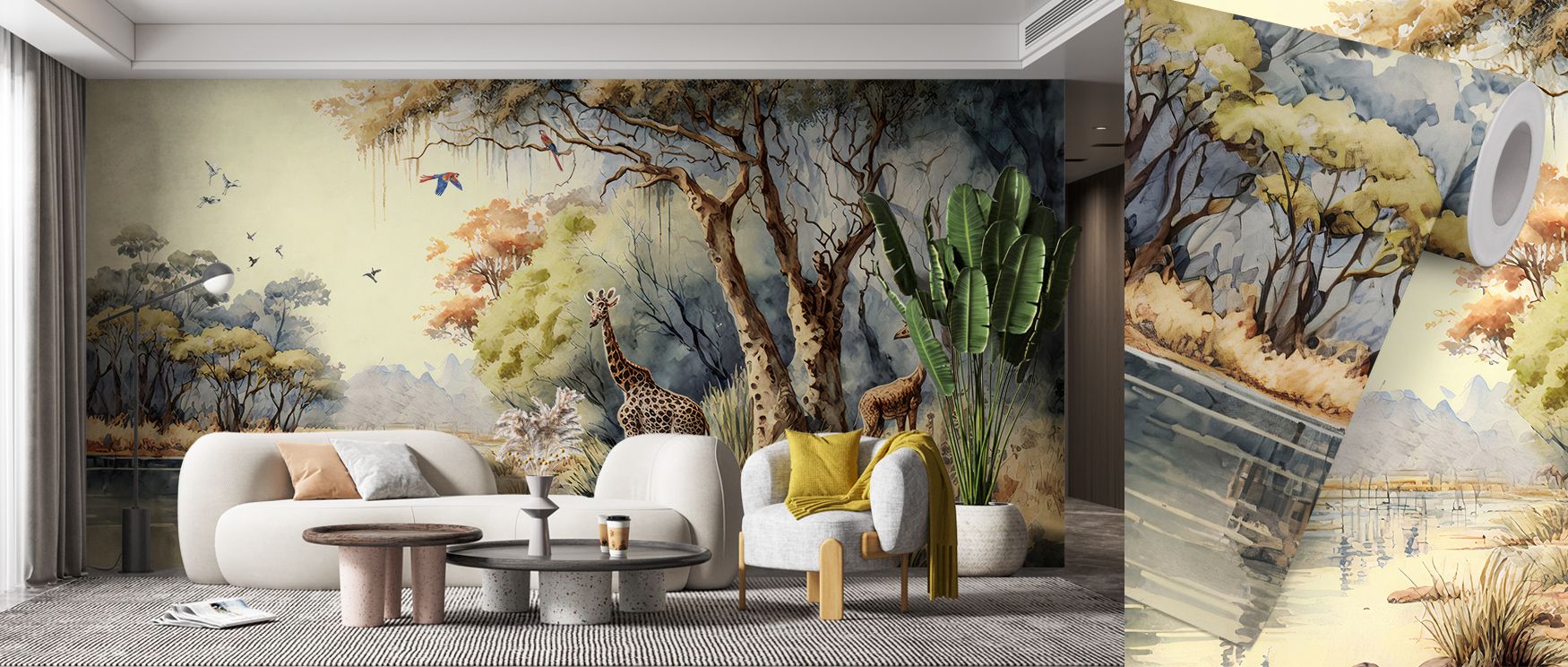 Every contour of River Scene of Kenya Wallpaper reflects natural grace where waters shimmer across imagery. Interiors glow with serenity, enriching bedrooms or dining rooms with calm balance. Surfaces glow with artistry, shaping poetic retreats enriched b