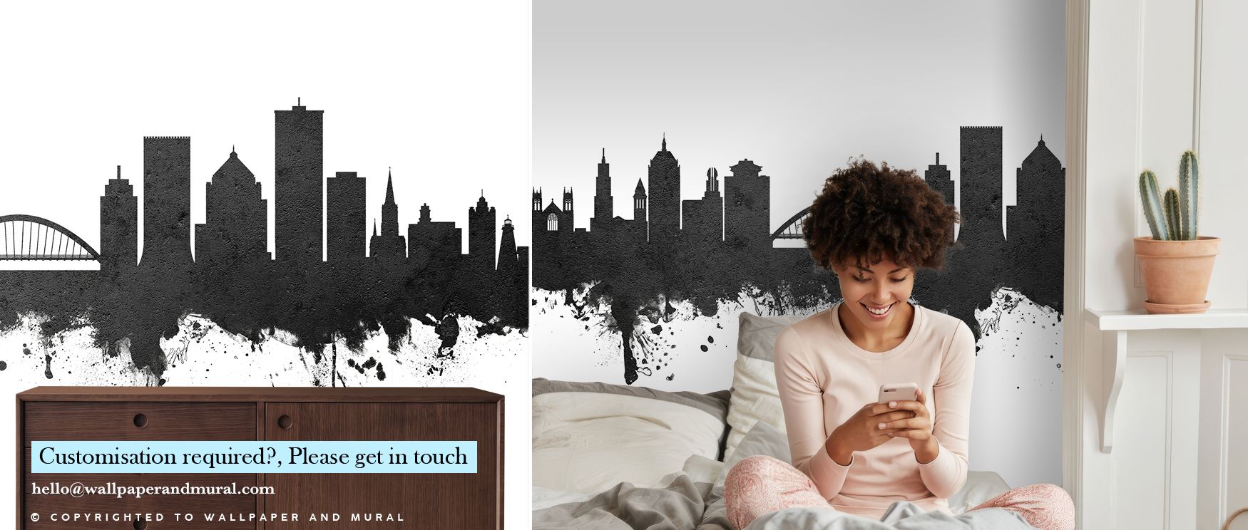 The Rochester New York Skyline Black & White Wallpaper radiates elegance as rooftops align across imagery of tonal depth. Interiors glow with cultural resonance, enriching bedrooms or living rooms with composure. Surfaces glow with artistry, shaping retre