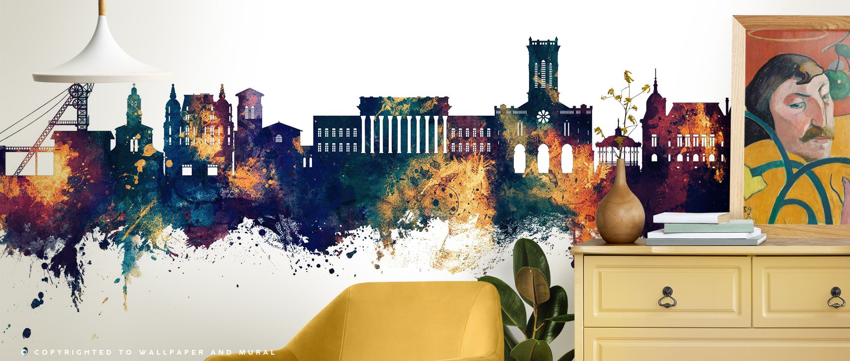 The tonal balance of Saint-Étienne France Skyline Blue & Bronze Wallpaper creates rhythm of elegance. Its design enriches bedrooms or dining rooms with resonance. Surfaces glow with artistry, shaping poetic interiors enriched by cultural presence where lu