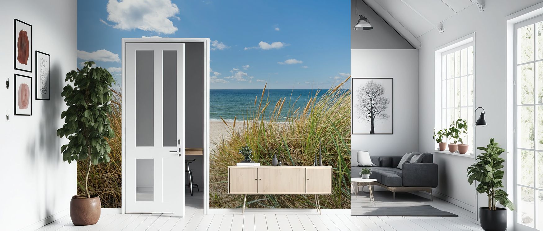 Salty Days Wallpaper thrives on coastal rhythm where waves touch sands with poetic balance. Its design enriches bedrooms or dining rooms with serenity. Walls glow with artistry, shaping retreats enriched by harmony where tranquil presence thrives naturall