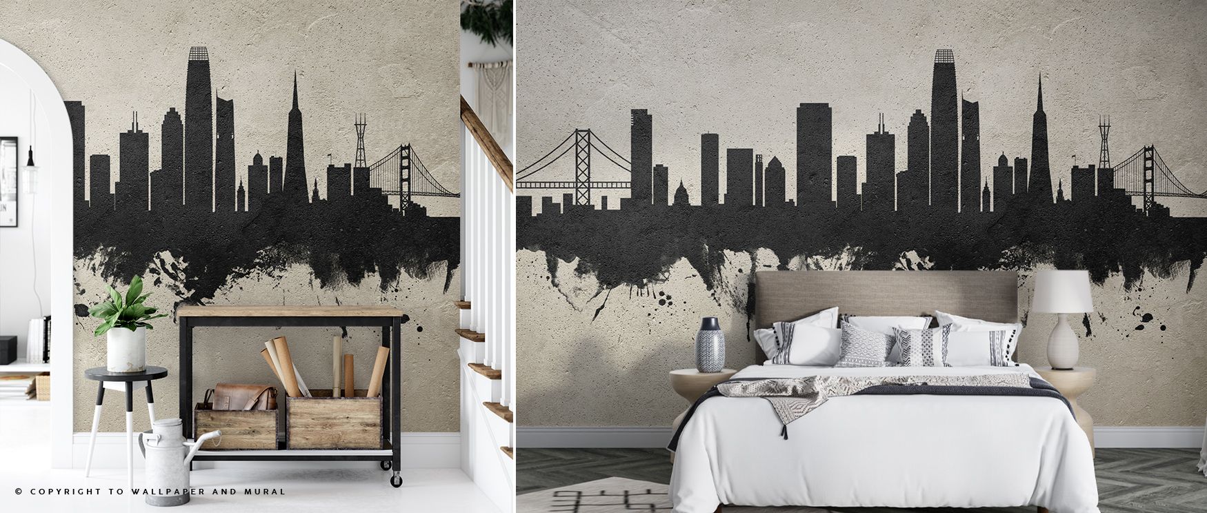 The imagery of San Francisco Skyline Concrete Wallpaper radiates sophistication where rooftops glow with muted clarity. Interiors glow with composure, enriching bedrooms or living rooms with resonance. Walls reflect artistry, shaping sanctuaries enriched 