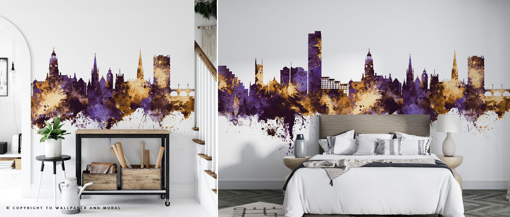 Sheffield England Skyline Purple & Gold Wallpaper reflects cultural pride where rooftops shimmer across tonal horizons. Its imagery enriches bedrooms or lounges with resonance. Surfaces glow with artistry, shaping poetic retreats enriched by refinement wh