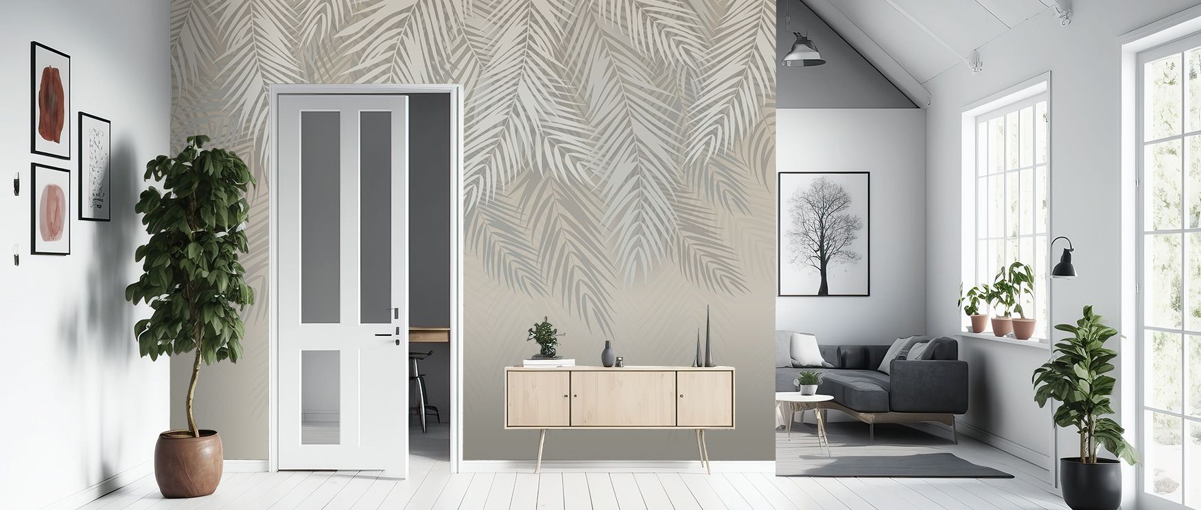 Slow Winter Pine Wallpaper reflects tranquil presence where snowy imagery glows softly in tonal rhythm. Its design enriches bedrooms or living rooms with calmness. Walls glow with artistry, shaping retreats enriched by seasonal charm where serenity thrive