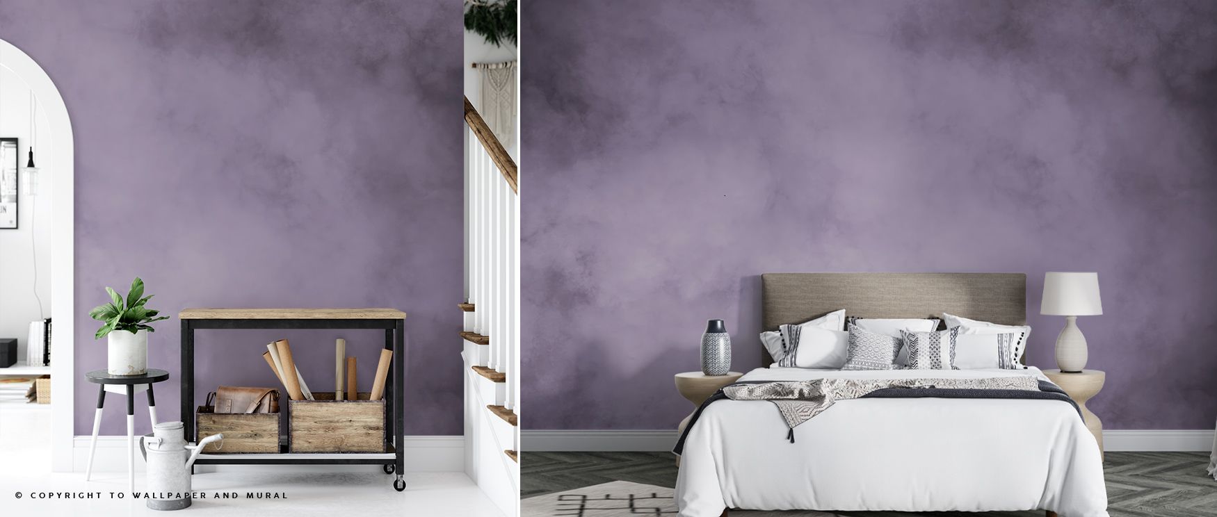 Every contour of Soft Fog, Purple Wallpaper reflects artistry where veils of lavender mist glow softly. Interiors glow with refinement, enriching bedrooms or dining rooms with serenity. Walls glow with artistry, shaping retreats enriched by tranquility wh