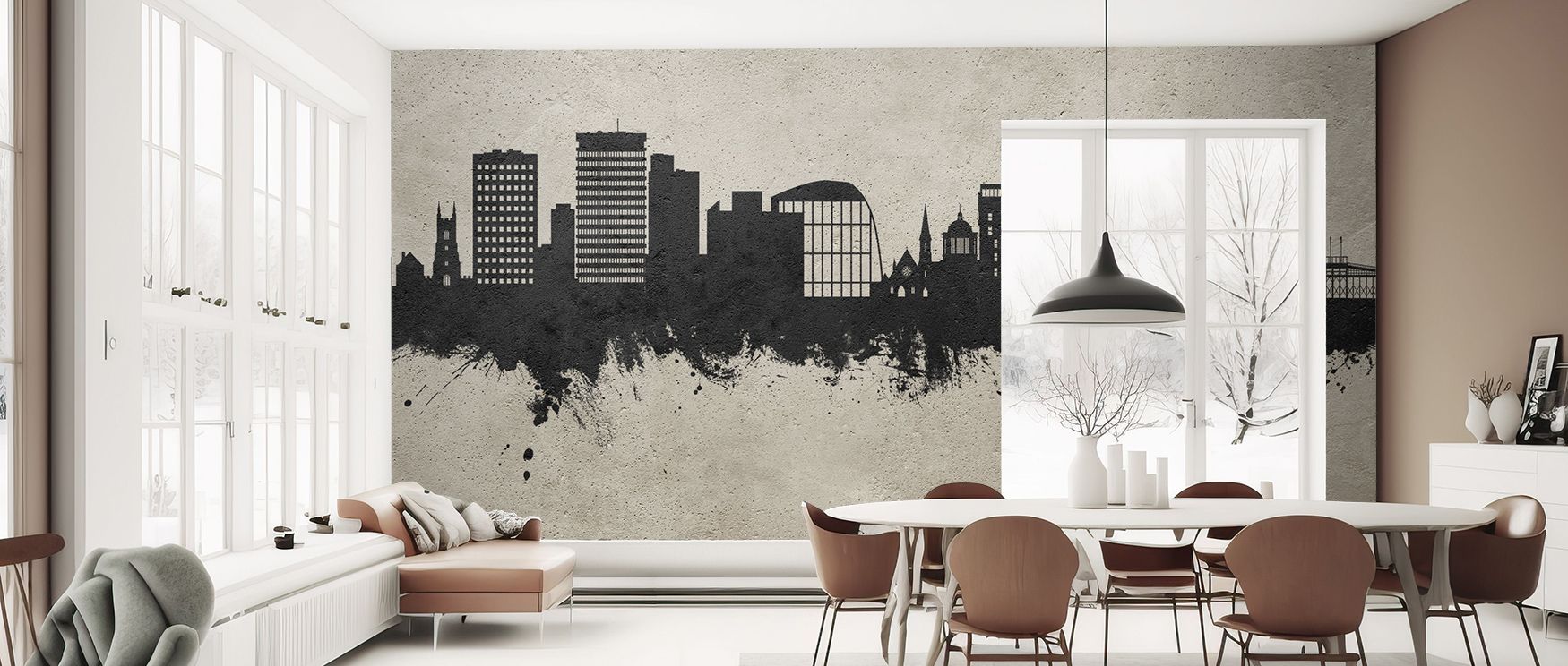 The imagery of Southend-on-Sea England Skyline Concrete Wallpaper radiates urban refinement where silhouettes stand luminous across muted tone. Interiors glow with resonance, enriching bedrooms or living rooms with historic pride. Walls glow with artistry
