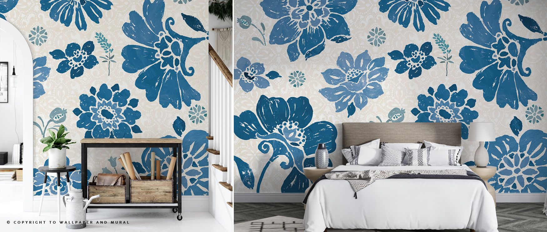 Spanish Impressions VII Blue Wallpaper embodies refinement where artistic tones flow with balance. Its imagery enriches bedrooms or lounges with serenity. Surfaces glow with artistry, shaping poetic retreats enriched by composure where painterly presence 