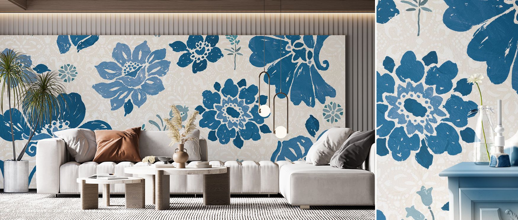 Spanish Impressions VII Blue Wallpaper reflects painterly resonance where tones glow softly in artistic depth. Its design enriches bedrooms or living rooms with refinement. Walls glow with artistry, shaping retreats enriched by balance where serenity thri