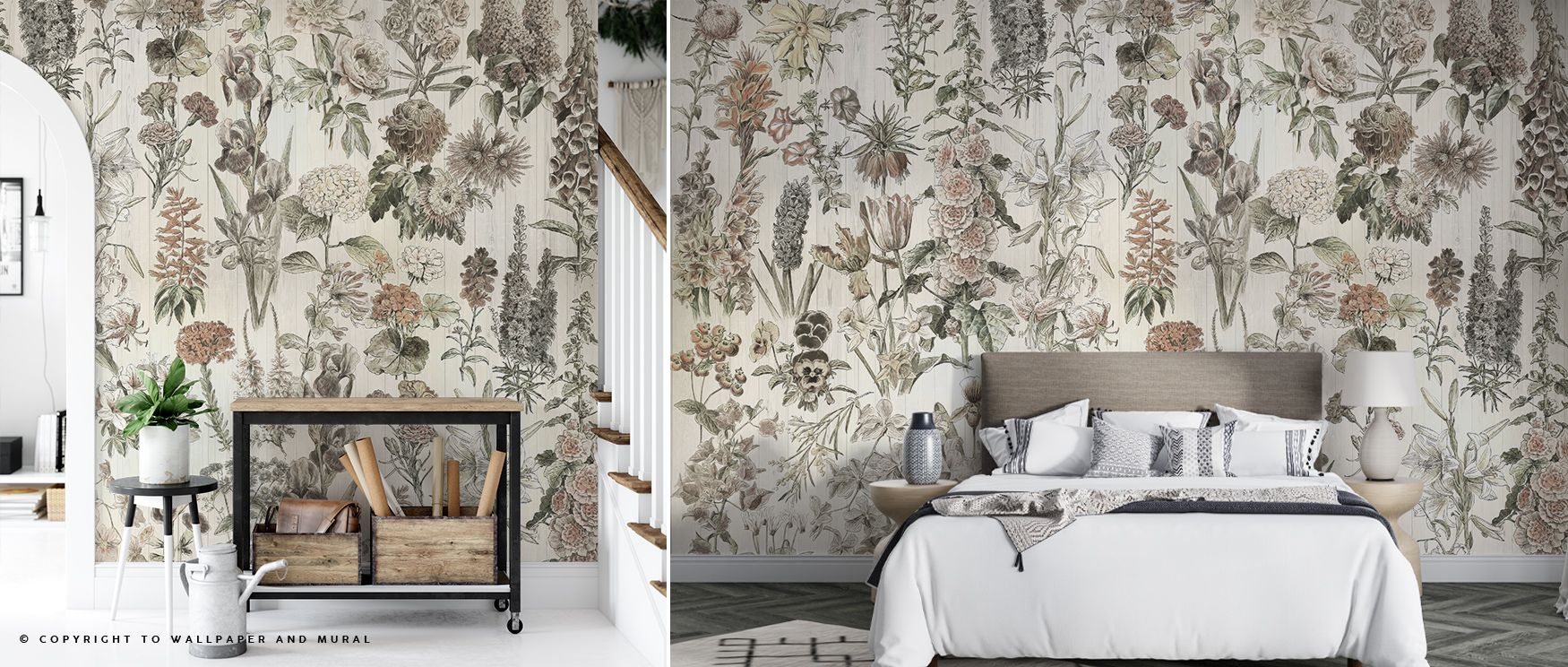 The imagery of Spring Flora Wallpaper radiates serenity where blossoms glow luminous across tonal calm. Interiors glow with refinement, enriching bedrooms or living rooms with vitality. Walls glow with artistry, shaping retreats enriched by harmony where 