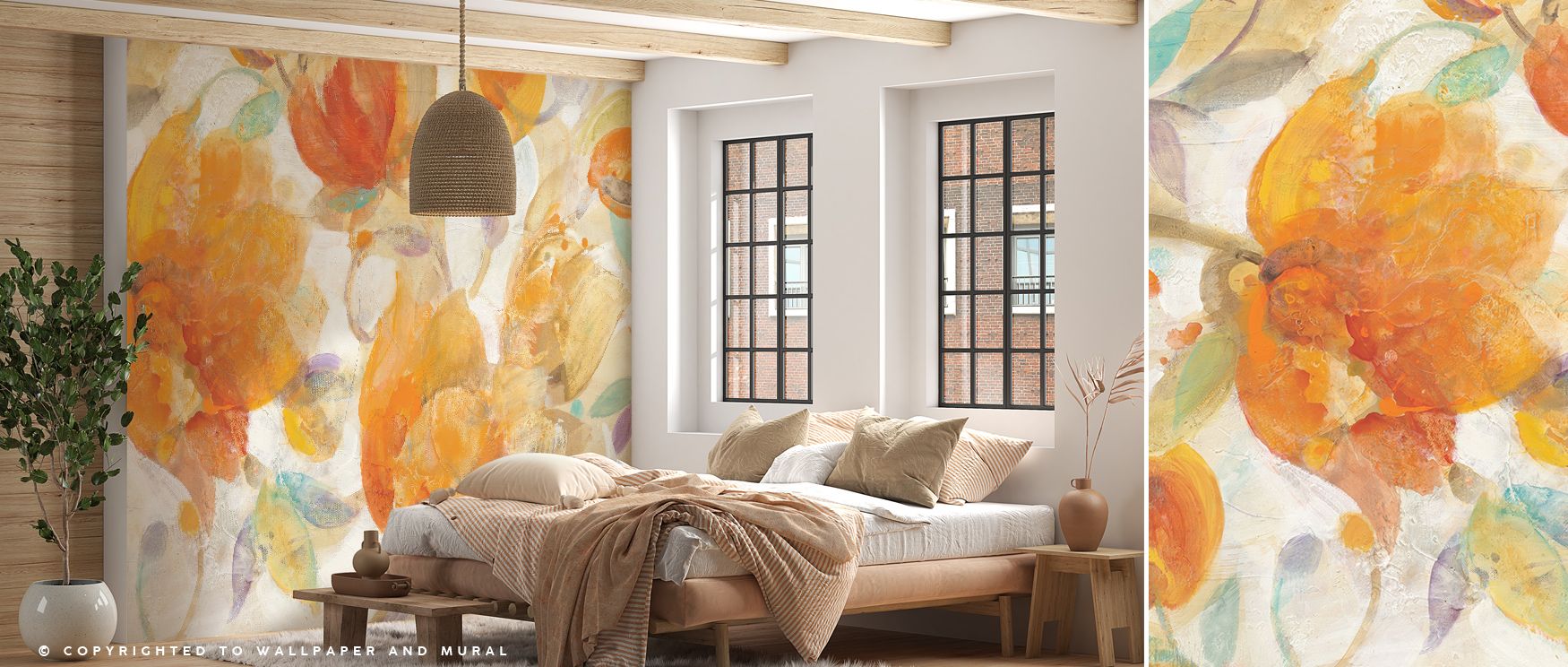 This Spring Glory Wallpaper thrives on imagery of renewal where petals bloom in tonal calm. Its design enriches bedrooms or dining rooms with vitality. Walls glow with artistry, shaping poetic retreats enriched by freshness where seasonal balance thrives 
