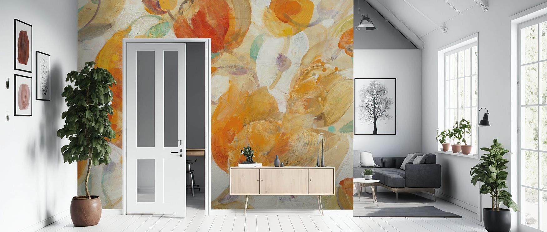 Across Spring Glory Wallpaper, blossoms unfold in luminous tone, producing imagery of renewal. Interiors glow with refinement, enriching lounges with freshness. Walls glow with artistry, shaping poetic retreats enriched by vitality where floral charm thri