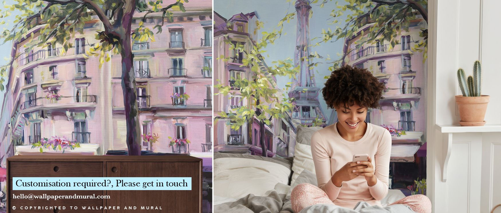This Springtime in Paris Pink Wallpaper thrives on imagery of romance where tones drift softly across tonal presence. Its design enriches bedrooms or dining rooms with serenity. Walls glow with artistry, shaping poetic retreats enriched by balance where e