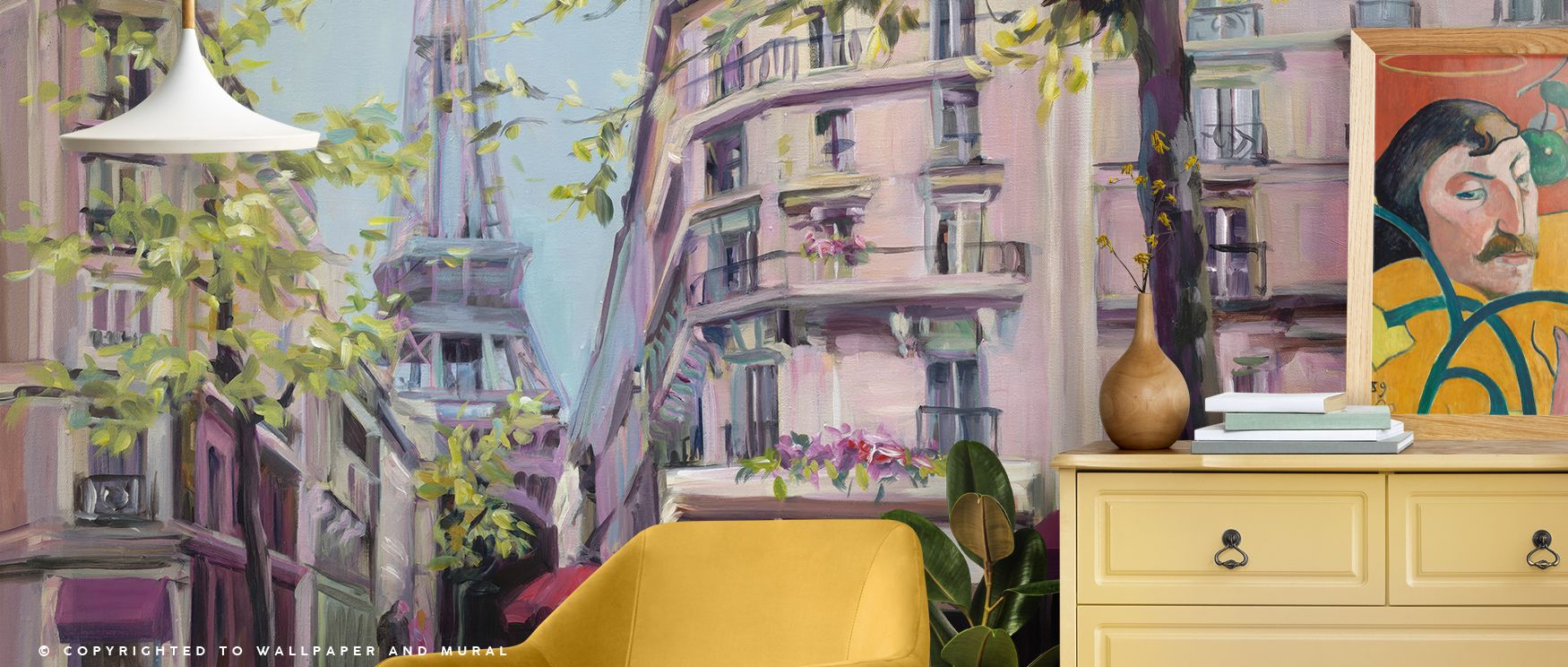 Across Springtime in Paris Pink Wallpaper, tones shimmer softly in layered imagery of romance. Interiors glow with refinement, enriching lounges with serenity. Walls glow with artistry, shaping poetic retreats enriched by balance where romantic resonance 