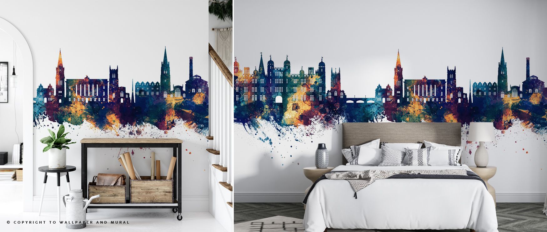 Stamford England Skyline Blue & Bronze Wallpaper embodies refinement where tones glow luminous in historic charm. Its imagery enriches bedrooms or lounges with sophistication. Surfaces glow with artistry, shaping retreats enriched by resonance where cultu