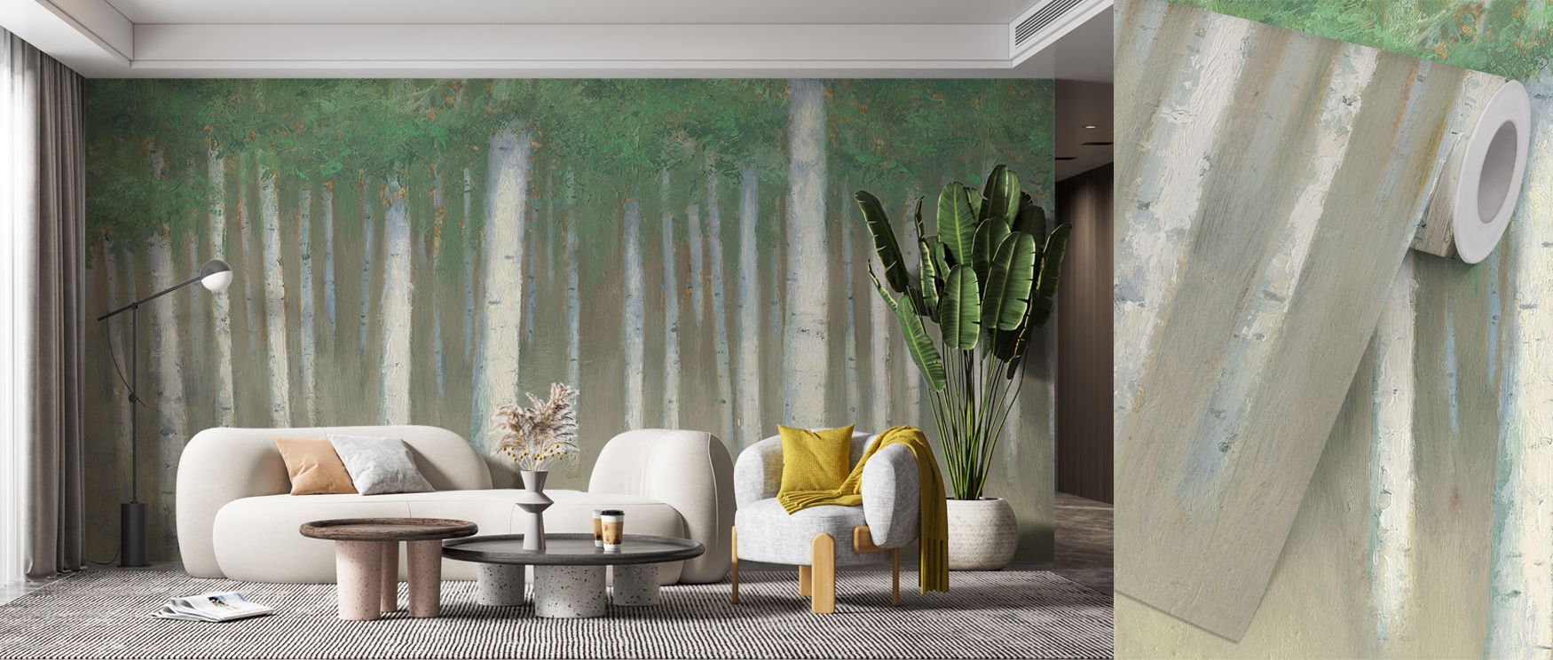 Every contour of Summer Birch Wallpaper reflects artistry across imagery of trunks rising luminous in seasonal tone. Interiors glow with refinement, enriching bedrooms or dining rooms with freshness. Walls glow with resonance, shaping retreats enriched by