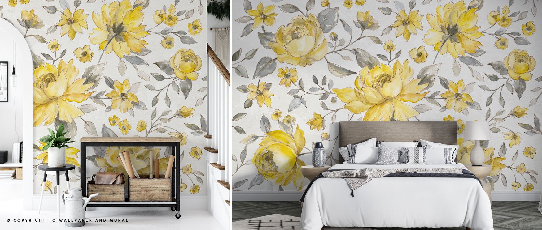 Sunny Flowers Wallpaper embodies energy where blossoms shine luminous across tonal imagery. Its design enriches bedrooms or lounges with warmth. Surfaces glow with artistry, shaping poetic retreats enriched by resonance where floral charm thrives naturall