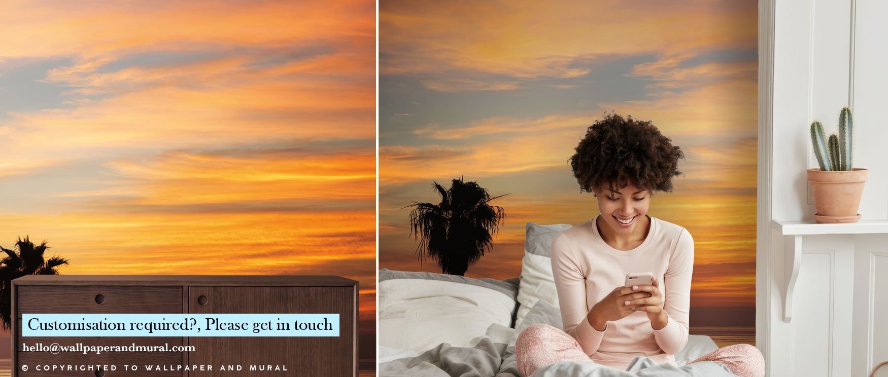 This Sunset Palms III Wallpaper thrives on imagery of calm where palm silhouettes shimmer luminous across tonal harmony. Its design enriches bedrooms or dining rooms with serenity. Walls glow with artistry, shaping retreats enriched by resonance where coa