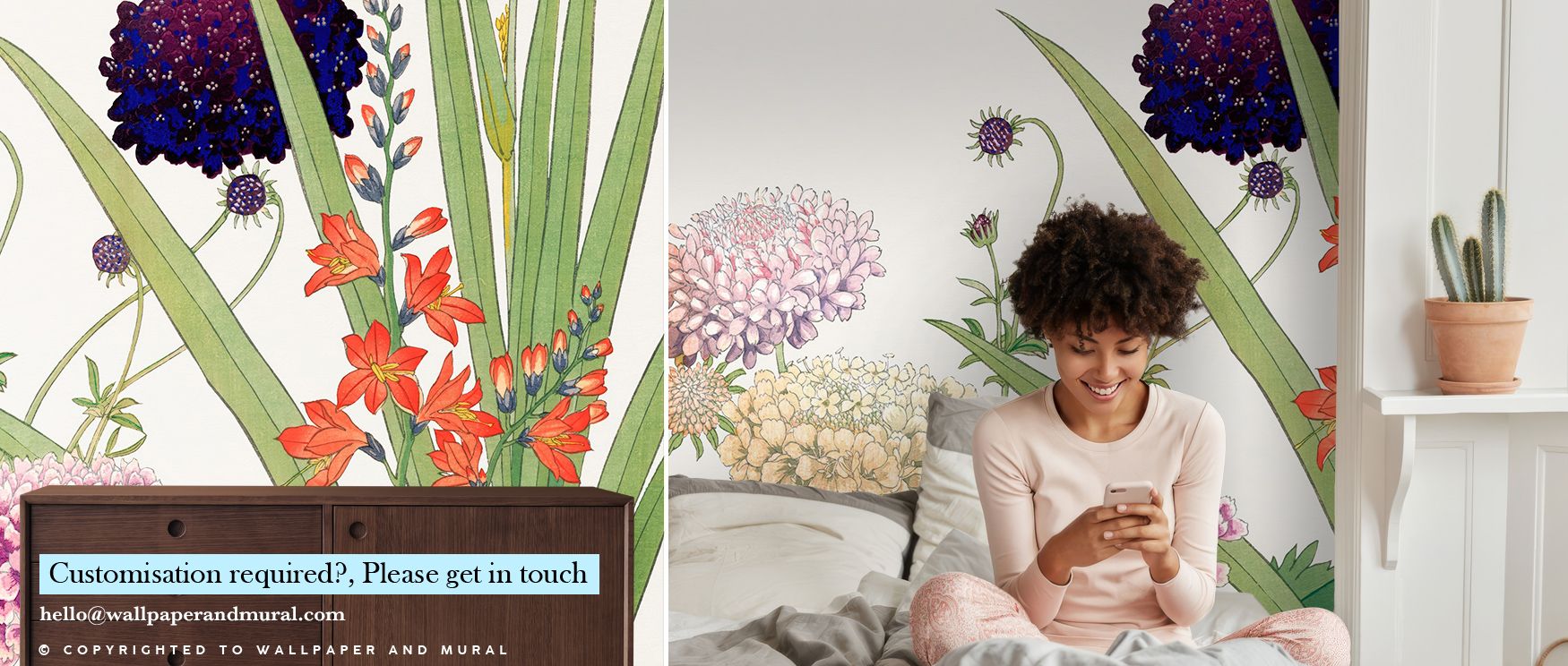 This Tanigami Scabiosa Wallpaper thrives on imagery of elegance where petals radiate luminous across tonal depth. Its design enriches bedrooms or dining rooms with refinement. Walls glow with artistry, shaping retreats enriched by resonance where floral v