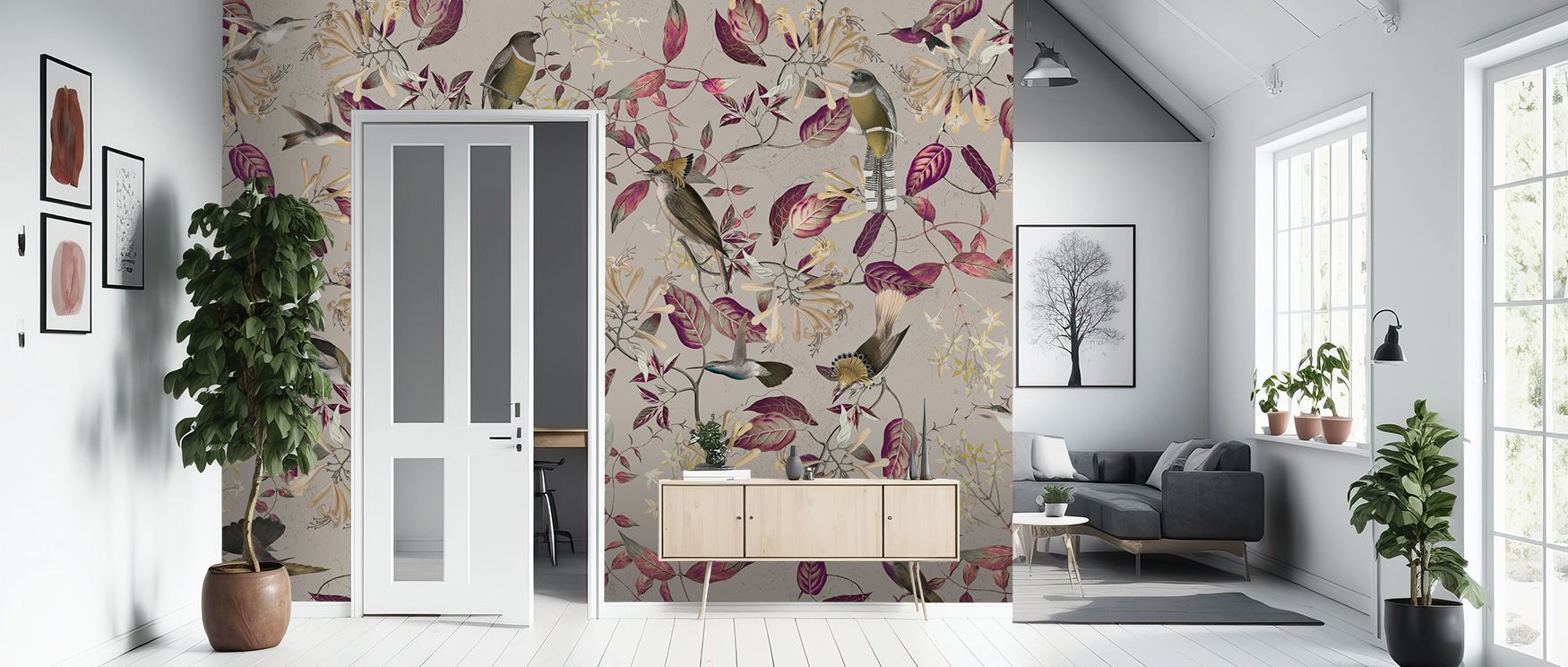 Lively hues gleam against delicate surfaces, filling interiors with charm. The artistry within Tescoma Birds of Beauty Wallpaper evokes atmosphere of joy, where each bird carries movement into lounges or offices. The detailing suggests flight, while textu