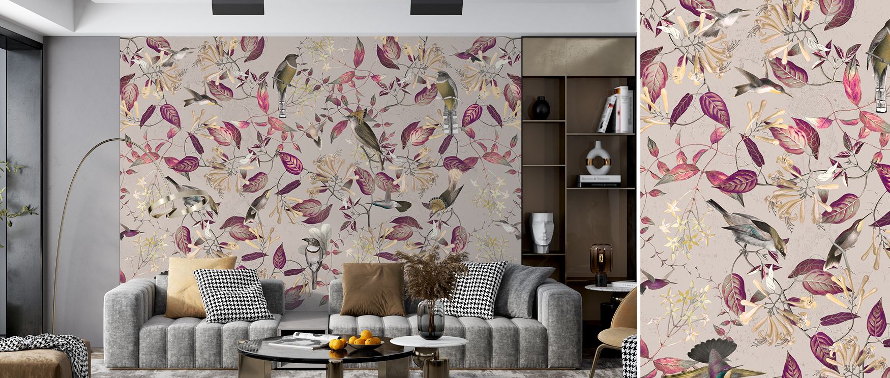 Across a flowing surface of radiant tones, birds appear captured in flight. Tescoma Birds of Beauty Wallpaper builds harmony from detail, shaping living areas or bedrooms into creative environments. The imagery inspires with playful charm while sustaining