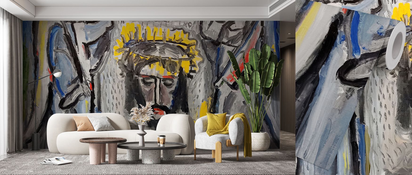 Narrative strength pulses through the design, with imagery layered to suggest finality. The End Wallpaper enriches lounges or offices, shaping interiors that thrive on drama. Its palette ensures atmosphere remains balanced, highlighting character without 