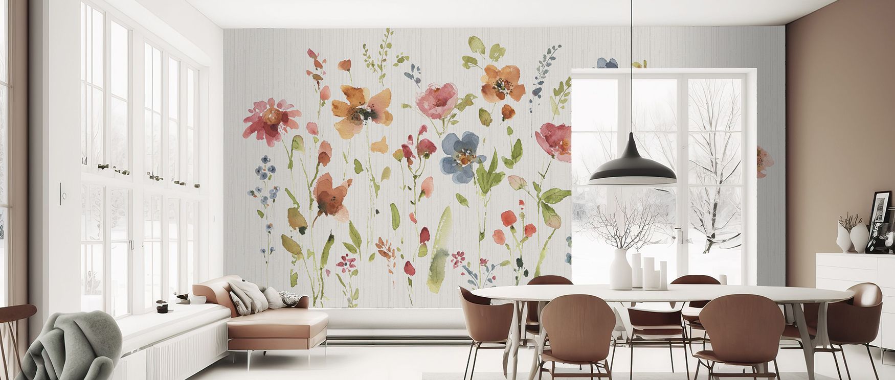 Whimsical shapes carry charm into interiors, presenting imagery filled with optimism. Time To Share VII Wallpaper transforms living rooms or bedrooms with atmosphere of joy, ensuring walls glow with imagination while sustaining refined artistry. 