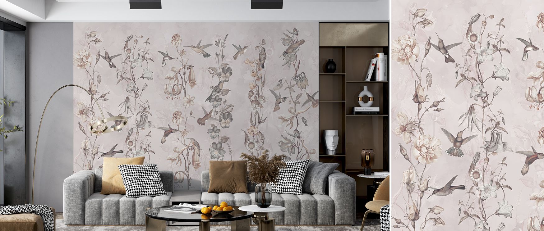 Subtle beauty shines through its patterns, carrying calm presence across interiors. Time to Eat Calm Wallpaper transforms dining or office spaces into environments enriched by serenity, ensuring atmosphere feels consistently balanced and artistic.
