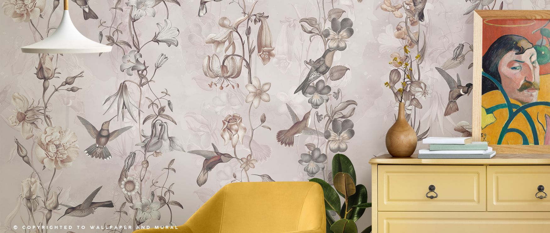 Harmonious motifs stretch across muted ground, suggesting rhythm that feels soothing. Time to Eat Calm Wallpaper sustains offices or living rooms with atmosphere enriched by balance, ensuring interiors thrive on tranquility. Its imagery sustains refinemen