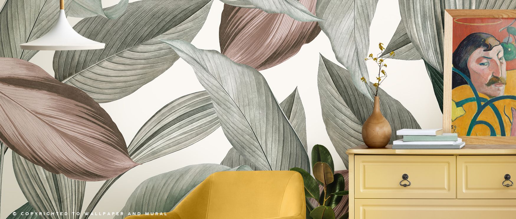 Colors merge across garden scenery, sustaining imagery filled with harmony. Tropical Garden Walk Wallpaper enhances lounges or dining spaces with atmosphere alive with vibrancy, ensuring interiors glow with rhythm shaped by artistry. 