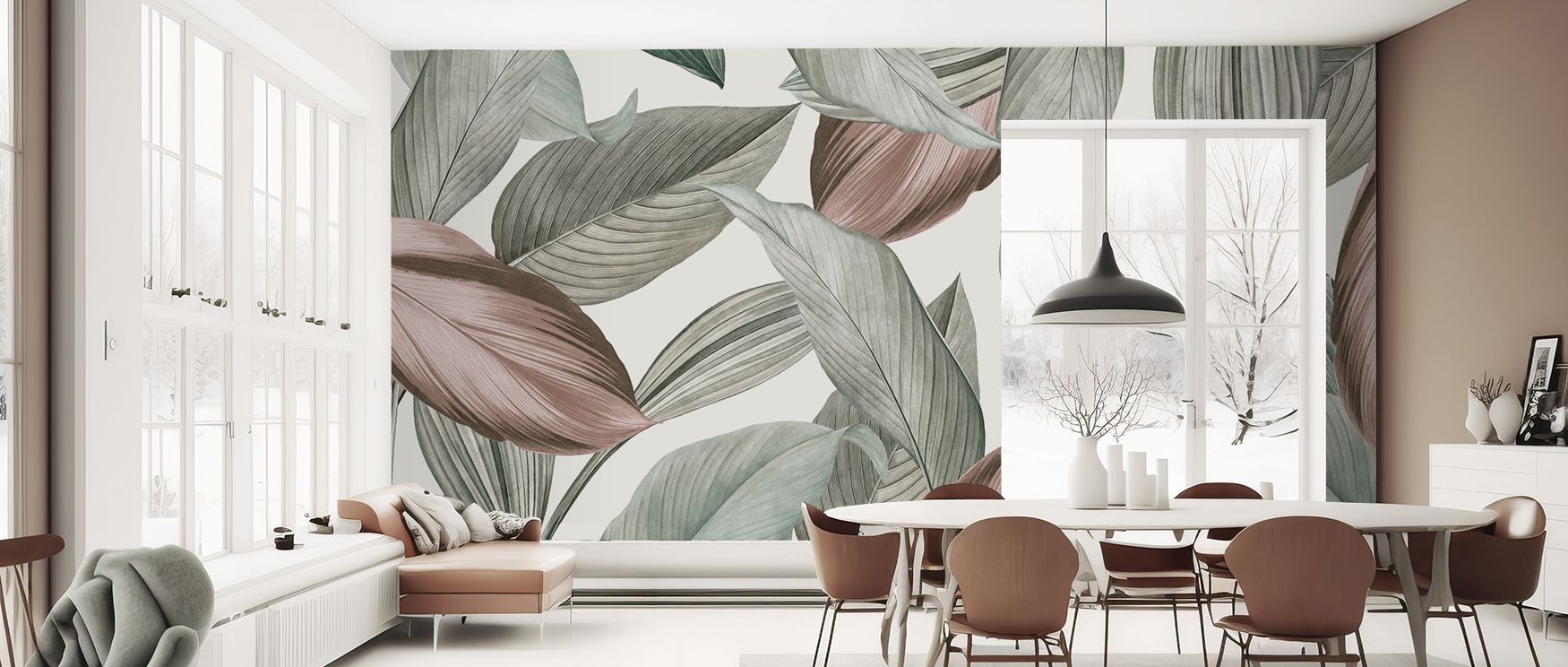 Flourishing foliage spreads across composition, creating imagery alive with creativity. Tropical Garden Walk Wallpaper enriches bedrooms or lounges with atmosphere sustained by vibrancy, ensuring interiors glow with natural rhythm. 