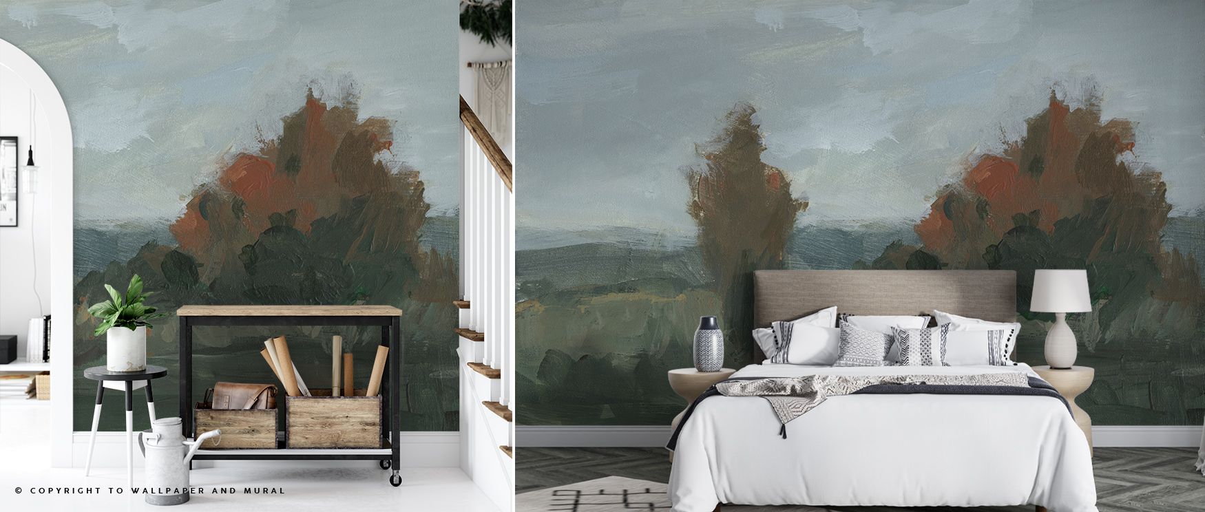 Layers of warm color sustain imagery alive with refinement. Turning Fall Wallpaper transforms dining or bedroom spaces into sanctuaries enriched with seasonal harmony, ensuring interiors glow with artistry. 