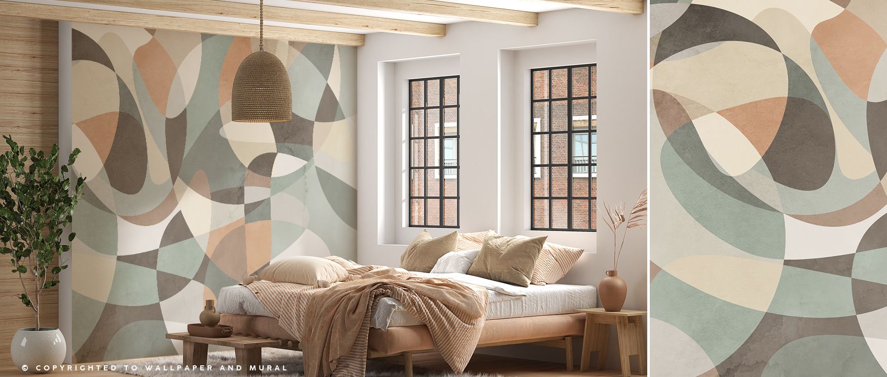 Bold twists flow into layered patterns, sustaining imagery alive with vitality. Twists & Turns Wallpaper enriches bedrooms or dining spaces with atmosphere that thrives on artistry, ensuring interiors glow with rhythm shaped by imagination. 
