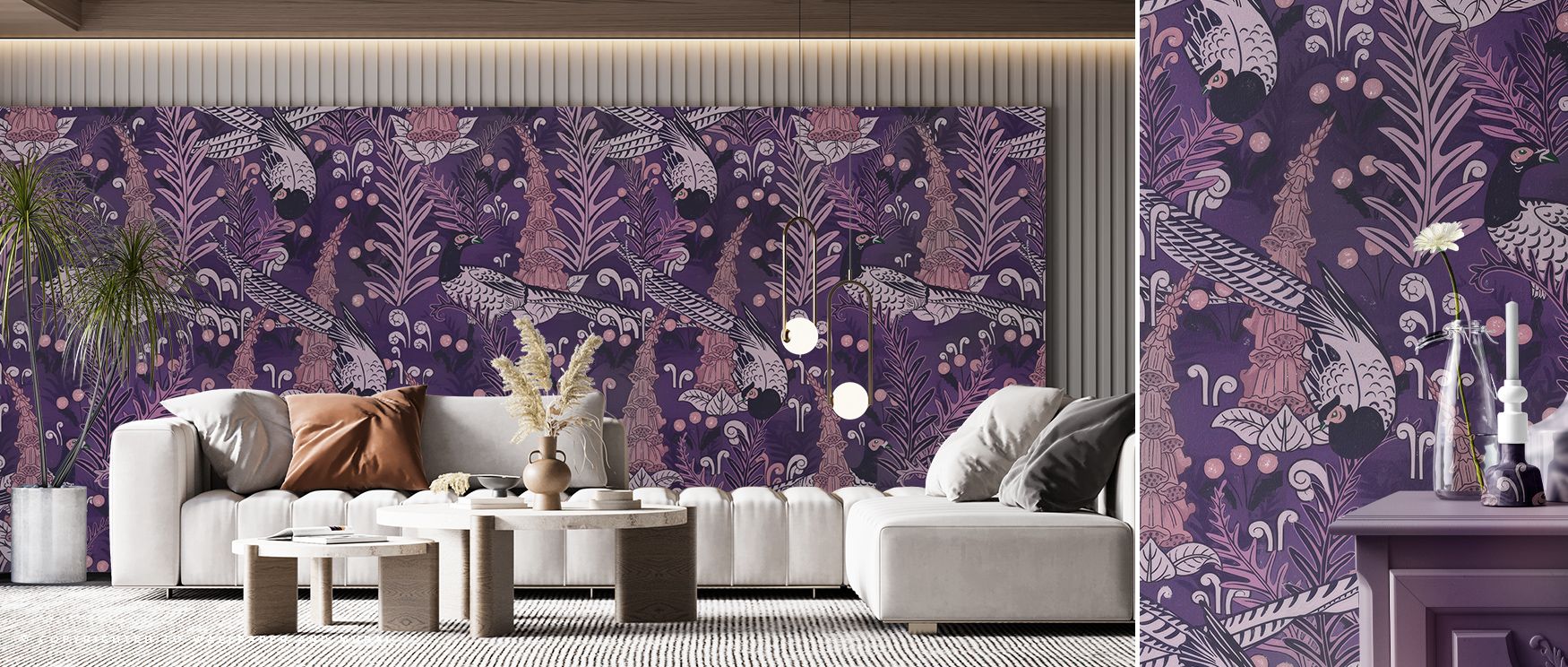 Peacock plumes flow gracefully across muted blues, producing imagery alive with refinement. Underwater Peacocks Wallpaper sustains offices or living rooms with atmosphere steeped in culture, ensuring interiors glow with imagination shaped by artistry. 