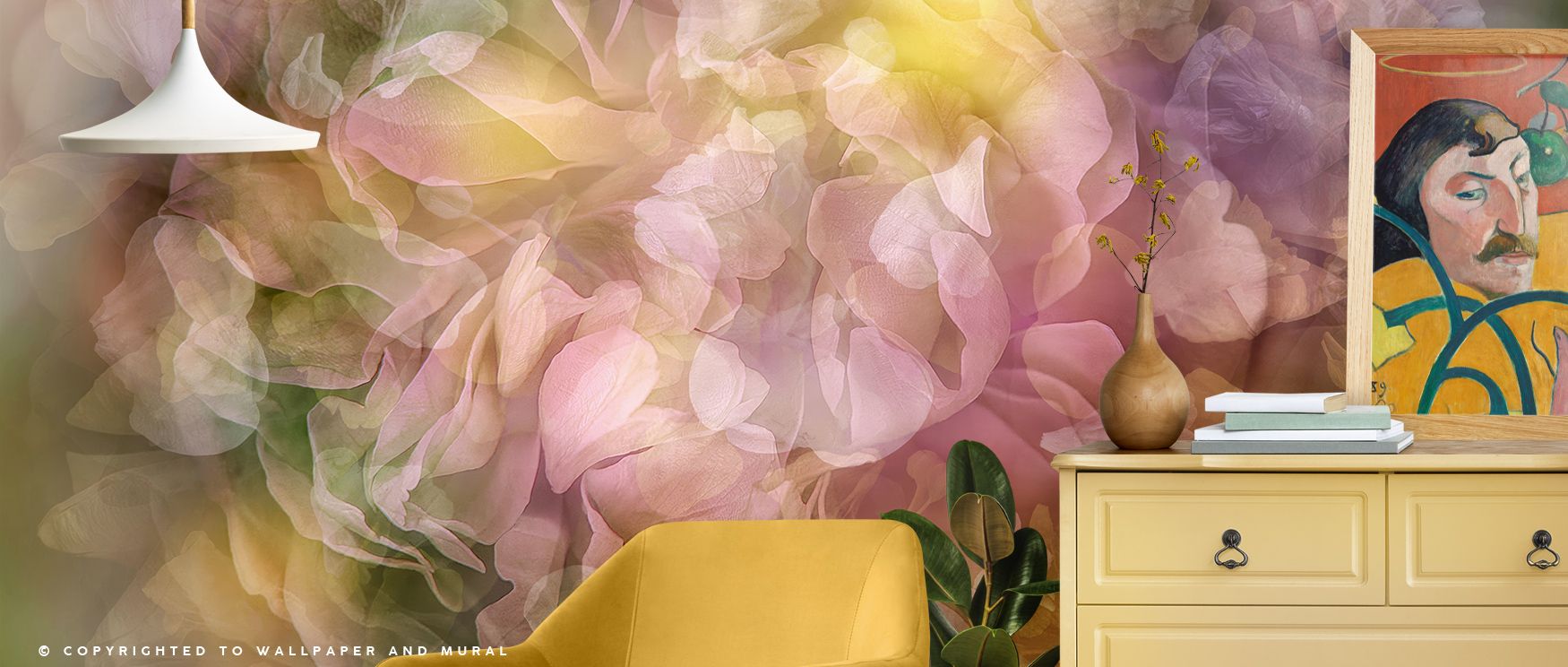 Blooming roses stretch across surface, producing imagery alive with beauty. Une Rose Wallpaper sustains dining or bedroom interiors with atmosphere steeped in refinement, ensuring interiors glow with artistry. 