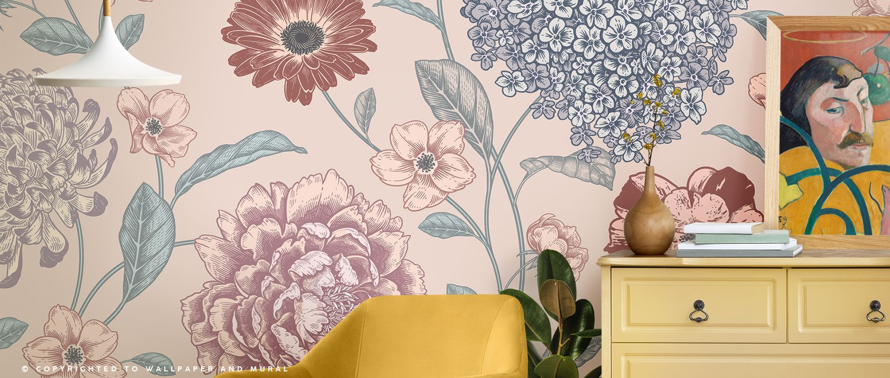 Heritage thrives through floral imagery, sustaining atmosphere filled with charm. Victorian Flowers Wallpaper enhances dining or living spaces with presence enriched by artistry, ensuring interiors glow with vintage refinement. 