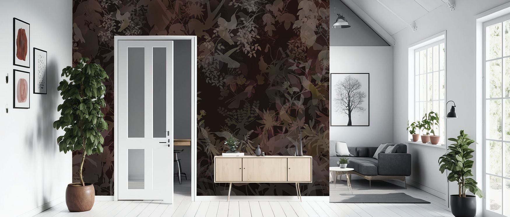 Subtle detailing highlights avian grace, producing imagery alive with refinement. Watermark Birds 2 Wallpaper enriches lounges or bedrooms with atmosphere steeped in harmony, ensuring interiors glow with artistry shaped by calm beauty. 