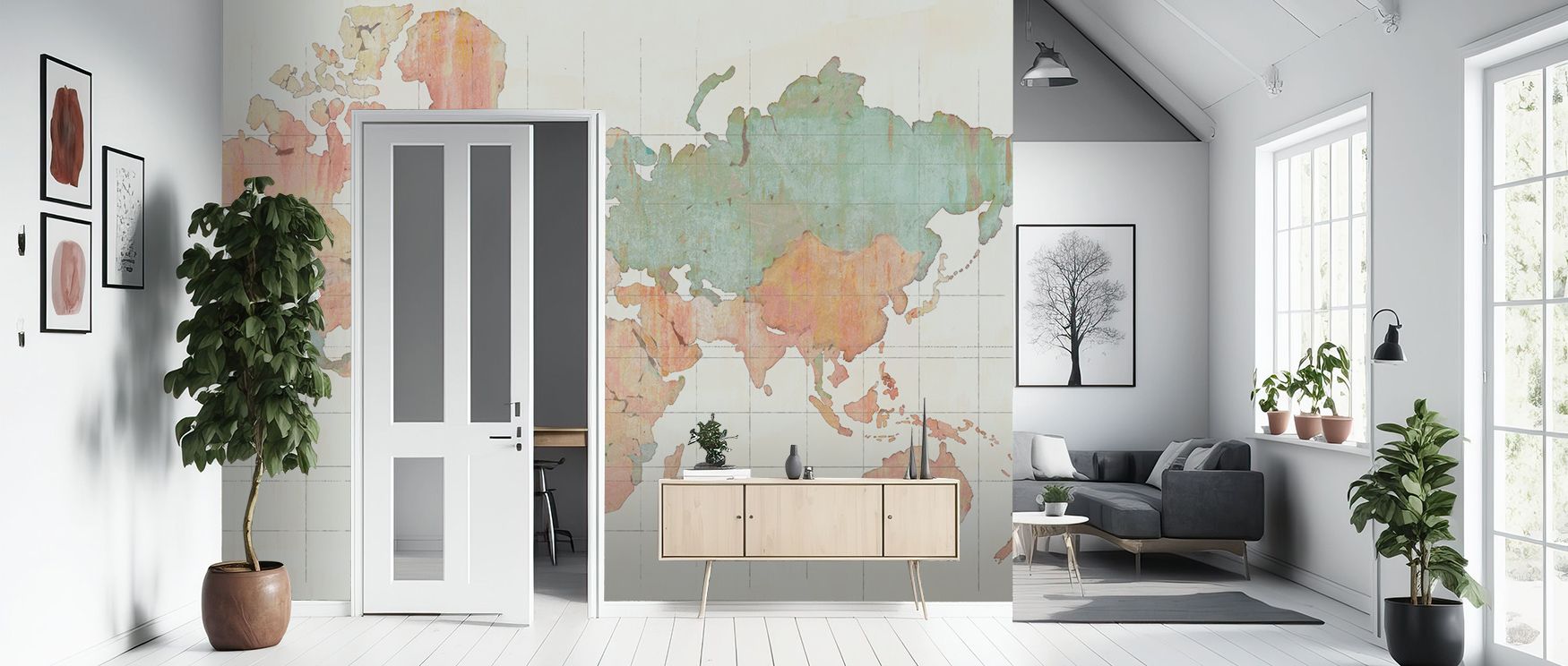 Cartographic imagery flows across muted hues, sustaining atmosphere alive with elegance. Across the World Wallpaper sustains lounges or offices with atmosphere enriched by curiosity, ensuring interiors glow with artistry shaped by heritage. 