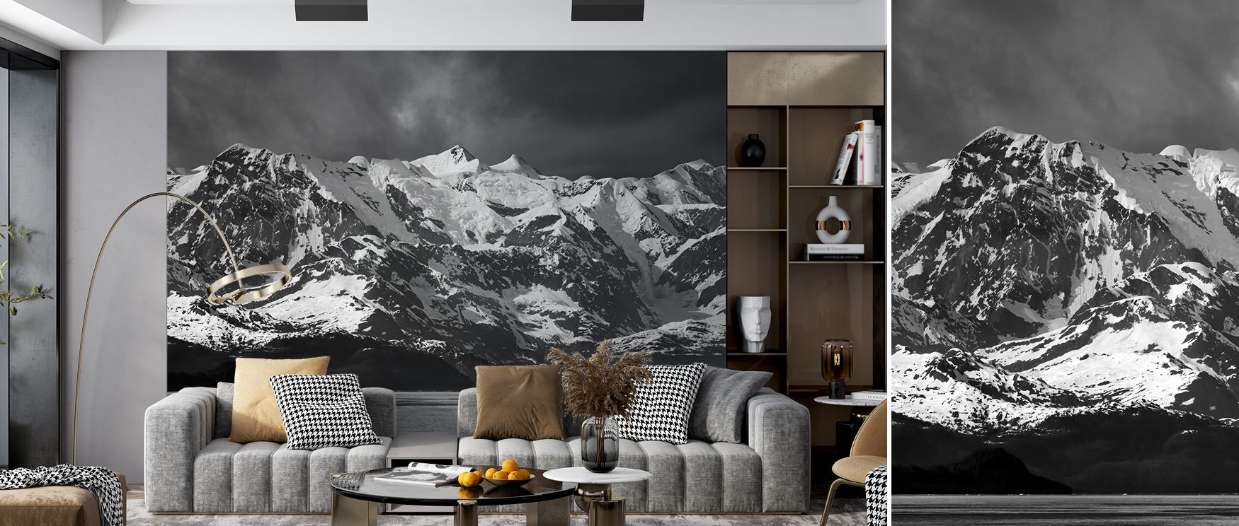 Wilderness imagery flows through balanced tones, sustaining atmosphere alive with tranquility. Alaskan Sound Wallpaper enriches lounges or dining spaces with atmosphere steeped in refinement, ensuring interiors glow with artistry shaped by elegance. 